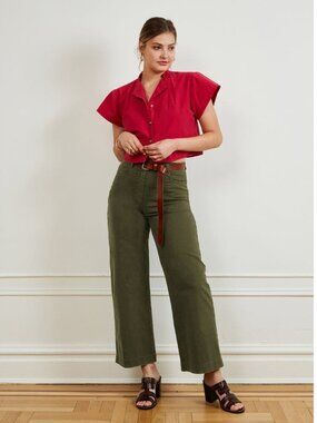 Loup Toni Pants in Pine, Sz M